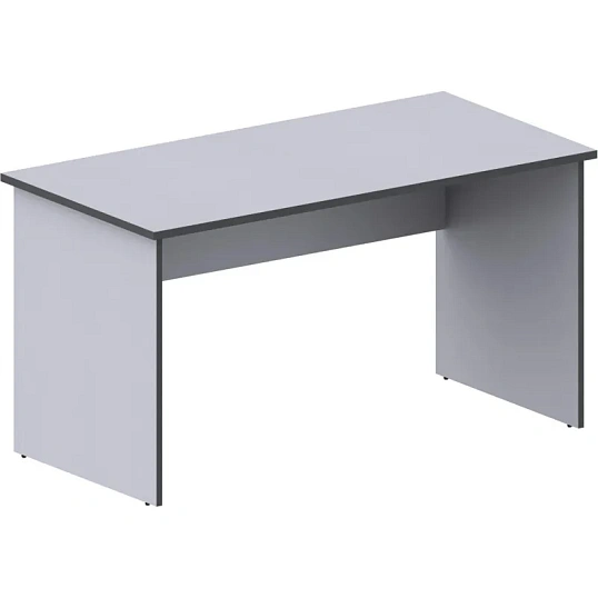 Стол MS_Агат прямой АСС-3 серый