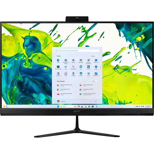 Моноблок Acer Aspire (DQ.BSMCD.002)27/FHD/IPS/R5 330AI/16GB/512GB/kb&m/Esh