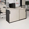 Шкаф-купе Комус Мебель К-Loft 241H041 1370х420х752 дуб сканд/графит