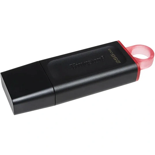 Флеш-память Kingston DataTraveler Exodia, USB 3.2 G1, роз/чер, DTX/256GB