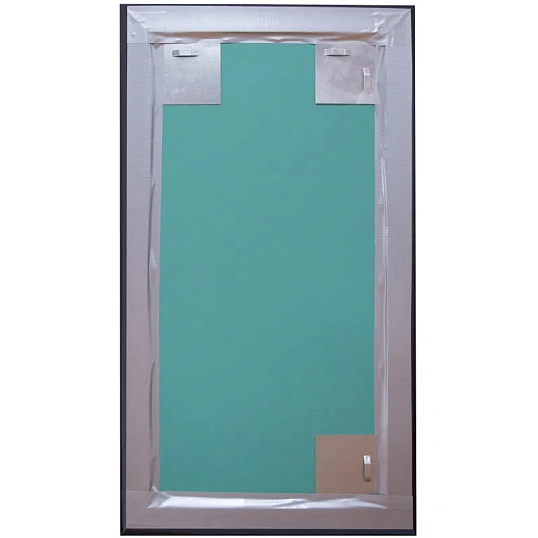 Зеркало МИР_в раме ПЛС 390х17х690 (368464602) темный орех