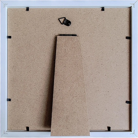Фоторамка с паспарту Camila Box White MDF 20x20/75652