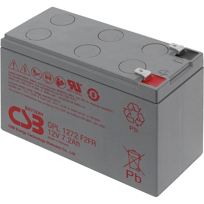 Батарея для ИБП CSB GPL1272 F2 FR 12В 7.2А.ч