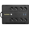 ИБП ExeGate NEO NNB-1000 лин-инт, 1000ВА/650Вт 8xEURO+4USB(EX293855RUS)