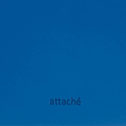 Ежедневник недатированный Attache СОФТ ТАЧ А5 136л иск.кожа син(синий срез)