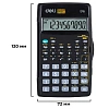 Калькулятор научный Deli E1711, 8-р, 56 функций, бат., 120x72мм, черный