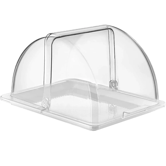 Поднос для подачи GN 1/2 32,5х26,5 см. поликарбонат, белый 76855