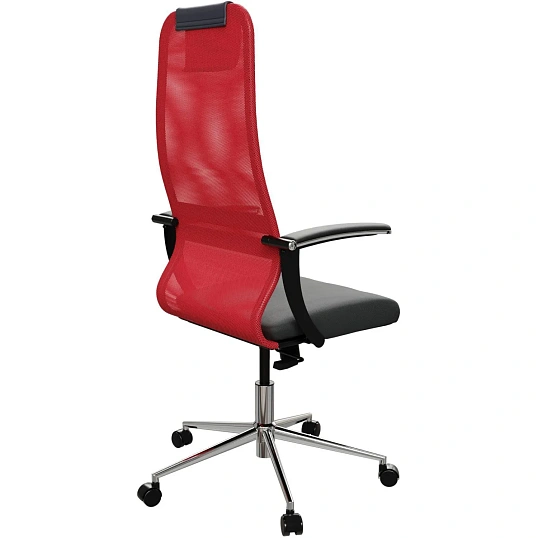 Кресло МТ_SU-B-8/Sit 8 B1-8U подл.158/осн.009 красный/черный
