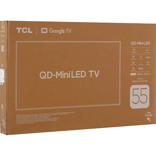 Телевизор TCL 55C7K, Mini LED, смарт