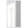 Зеркало МИР_в раме ПЛС 340х30х640 / 300х600 (365006102) белый