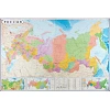 Карта настенная РФ политико-административная 1:3,7млн., 2,33х1,58м