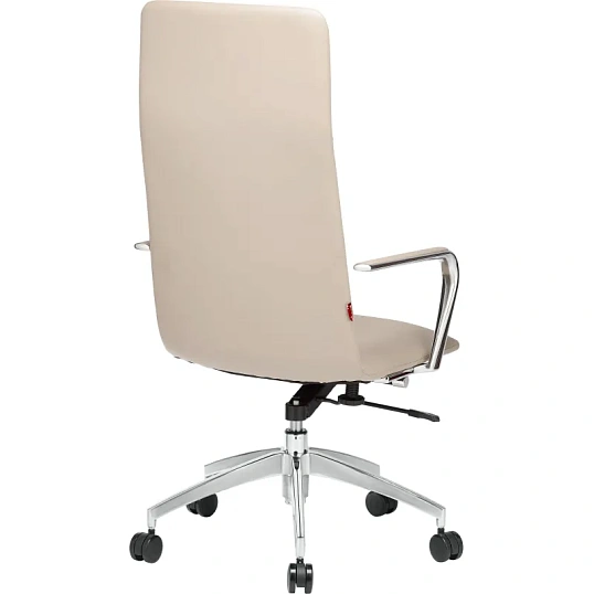 Кресло BN_Jl_EChair-593 TPU экокожа бежевый, алюминий