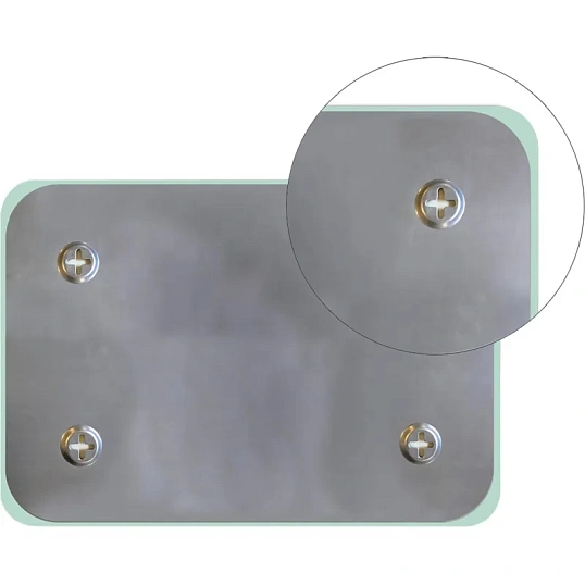 Доска стеклянная магнитная Attache, белый 600х900