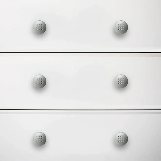 Ручка УЗК_кнопка меб.StahlBuro A507 (16657) SC матовый хром 2шт/уп