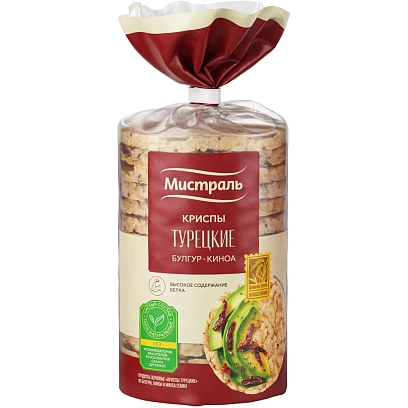 Криспы МИСТРАЛЬ Турецкие 110г