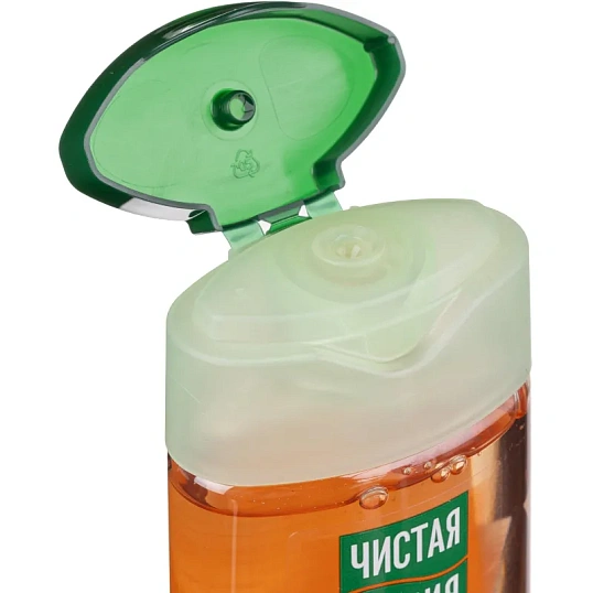 Гель для душа Чистая Линия Смягч, с персиком и масл.минд 250мл_1618041_Алрс