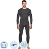 Термофутболка с длинным рукавом муж. т.серая Activ-35 р-р 56