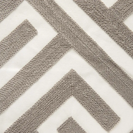 Наволочка декор. Luscan 45х45, 2шт/уп, геометрия серый