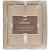 Набор полотенец махровых Luscan 300г/м2, 35x75/70x140 см бежевый
