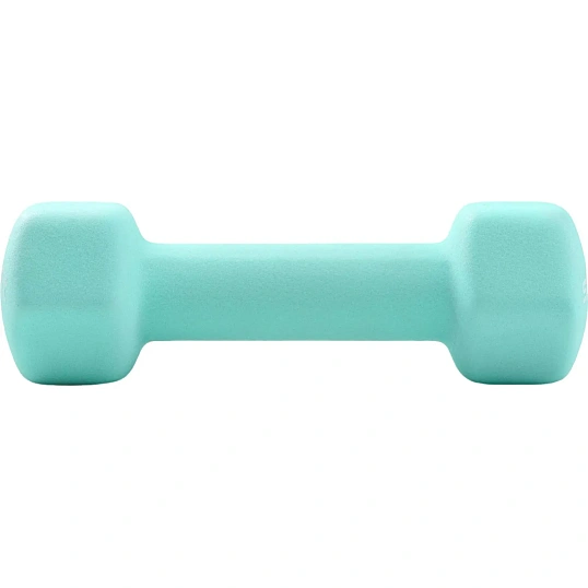 Гантель неопреновая STARFIT DB-201 1,5 кг, мятный., ЦБ-00001427