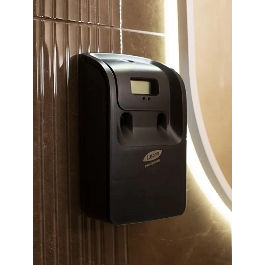 Освежитель воздуха автоматический (диспенсер)LuscanProfEtalon черный 151082