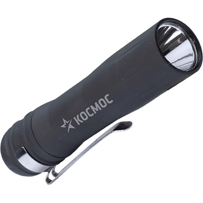 Фонарь ручной КОСМОС KOC120B 0,5ВтLED/1xAA/ABS-пластик c каучук. напылением