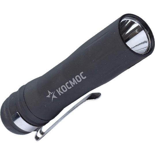 Фонарь ручной КОСМОС KOC120B 0,5ВтLED/1xAA/ABS-пластик c каучук. напылением