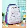 Ранец Basic Meow, 2 отд., эргоном. спинка, экокожа
