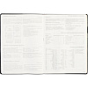 Еженедельник недатированный черный,кожа,A4 64л,Br.V.PROFY 3-098/02