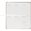Еженедельник датированный 2026 IF 16х9см 64л, мягк Success I1835/beige