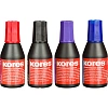 Краска штемпельная KORES черная 71338 ев/эт