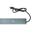 Разветвитель USB C Digma HUB-7U3.0-UC-G 7порт. серый