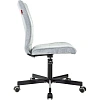 Кресло VB_EChair 303 серо-голубой Light-28 крестов. металл черный