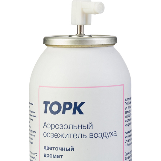 Баллон сменный для автоосвежителя Торк Стандарт А1 цветочный 100мл 611602