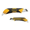 Нож OLFA X-design,двухкомп.корпус,метал.направ.,18мм,фикс.AUTOLOCK OL-L5-AL