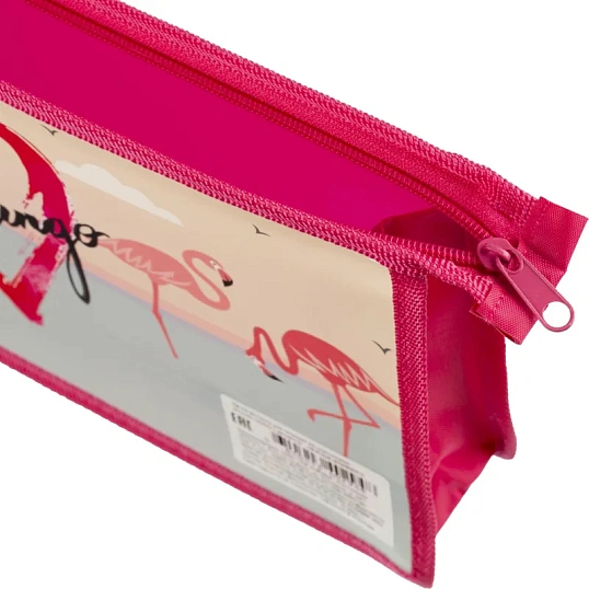 Папка для тетрадей А5 пластиковая, печать на картоне,молния сверху ПМ-А5-29