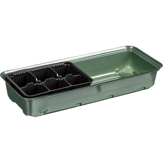 Кассета для рассады 40 см (12 ячеек) зеленый ING60001F