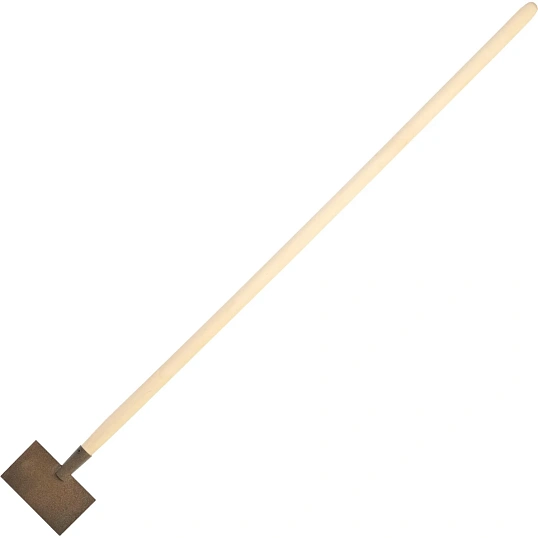 Ледоруб -скребок РусТрейд д.30 L-150x2,5мм с деревянным черенком 1,05кг