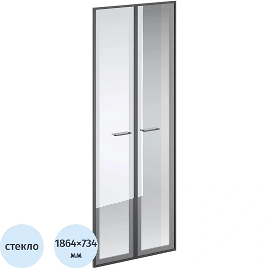 Двери IN FORMANT стекл. 2 шт 129H113 734х21х1864