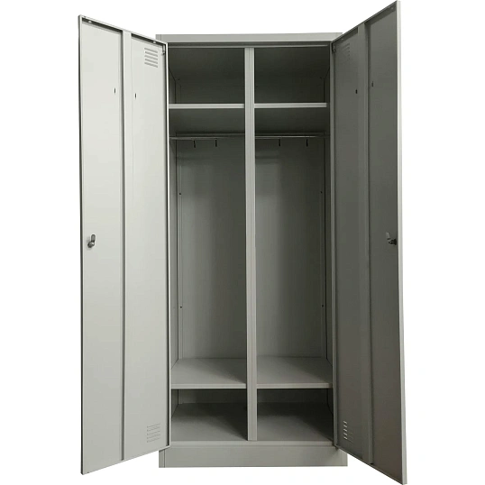 Шкаф для одежды металлический CBNT_2L-B1A-800 800х500х1850 +полка д/обуви