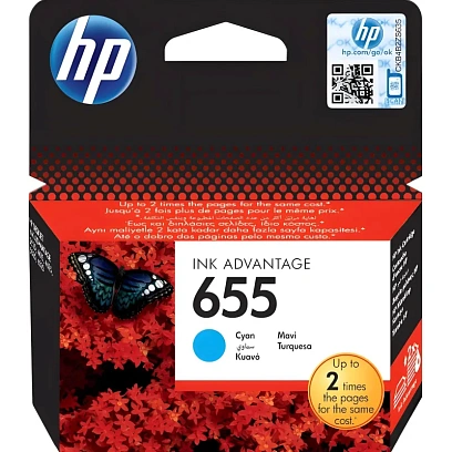 Картридж струйный HP 655 CZ110AE гол. для DJ Ink Advantage 3525/4625/5525
