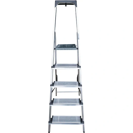 Стремянка ал. Новая Высота NV 1118, 1х5 ступ. 130 мм, органайзер 1118105