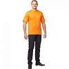 Футболка (160 г.) с кор.рукавом оранж (S)