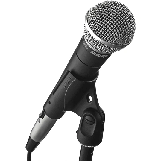 Микрофон Shure SM58-LCE, вокальн динамич кардиоидн, 50-15000 Гц, 1,6 мВ/Па