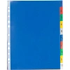 Разделитель листов 10, цв. MAXI А4 , Attache Selection