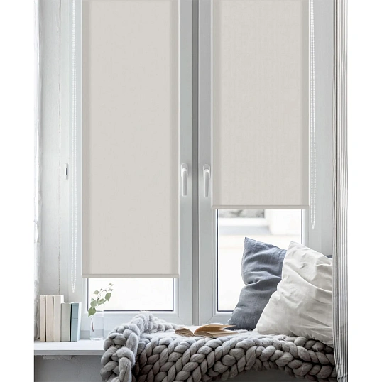 Рулонная штора Комус Мебель Stars - W1985 V405, 60х160, молочный