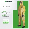 Комбинезон одноразовый защитный с капюш ChemMAX 1 желтый р-р XXL (CT1S428)