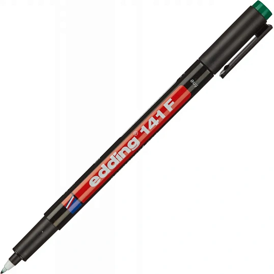 Маркер для глянц. поверхностей EDDING 141/4 зеленый 0,6мм