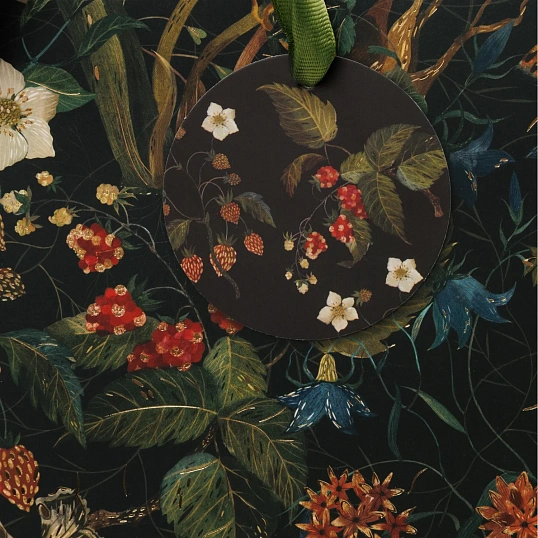 Пакет для подарков PREMIUM FLORA.ЛЕСНЫЕ ЯГОДЫ, L, 26x32.4x13 см,2-852/07