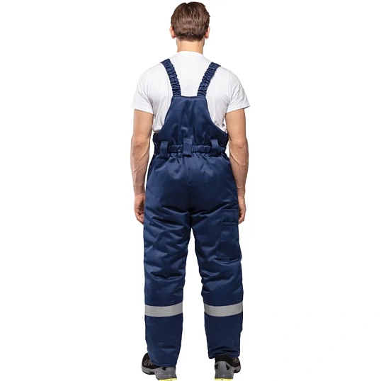 Костюм рабочий зимний муж з43-КБР син/вас (р.48-50) 194-200 (серия З)